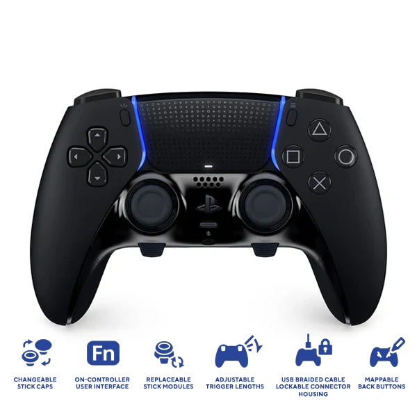 PS5 Dualsense Edge Wireless Controller Midnight Black (CFI-ZCP1 G01)