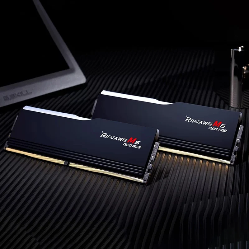 G.Skill Ripjaws M5 RGB 64GB (2x32GB) DDR5 6000 MT/s CL36-36-36-96 1.35V AMD EXPO & Intel XMP Desktop Memory (F5-6000J3636F32GX2-RM5NRK)