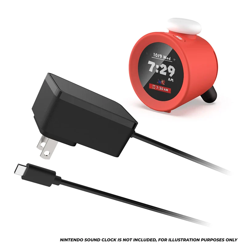 Dobe AC Adapter Type-C 1.5m for Nintendo Sound Clock TNS-31106