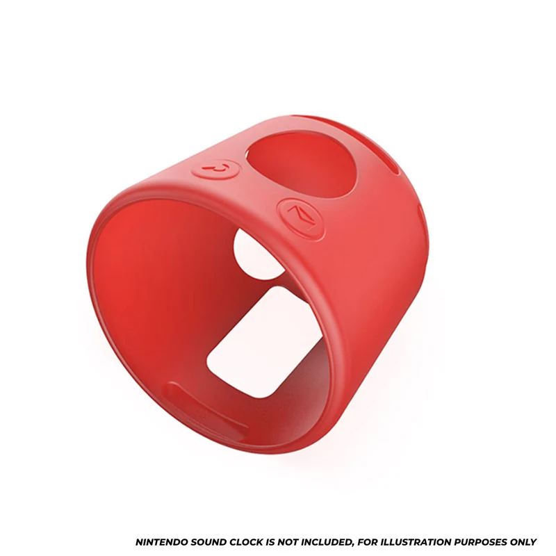 Dobe Silicone Case for Nintendo Sound Clock (Red, Misty White) TNS-31101