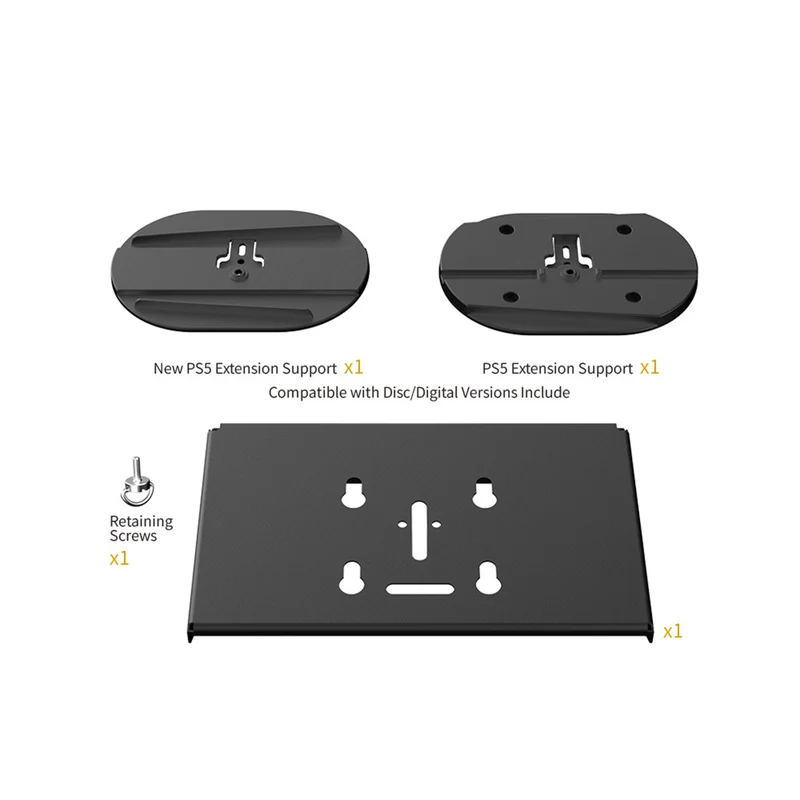 Dobe Wall Mounting Bracket for PS5 / PS5 Slim / PS5 Pro TP5-3502