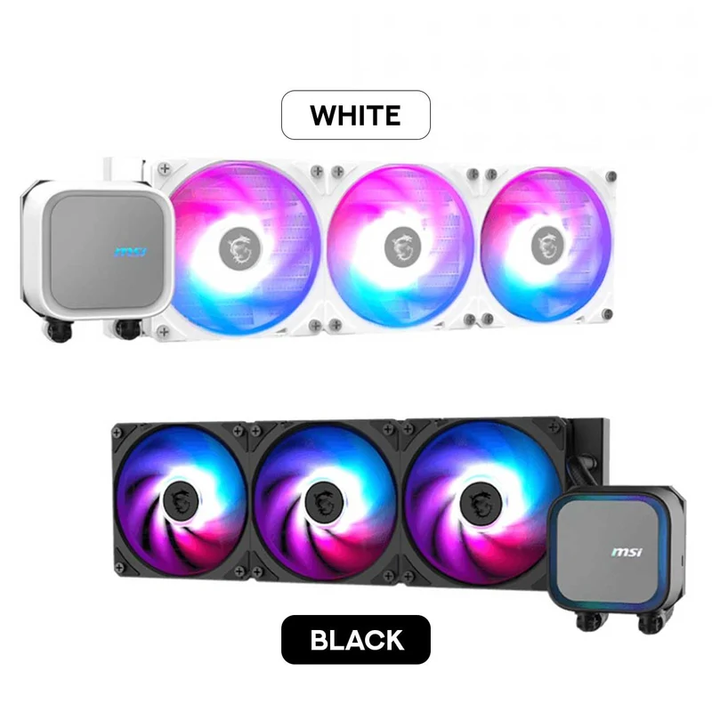 MSI MAG Coreliquid A13 360 RGB Liquid CPU Cooler (Black, White)