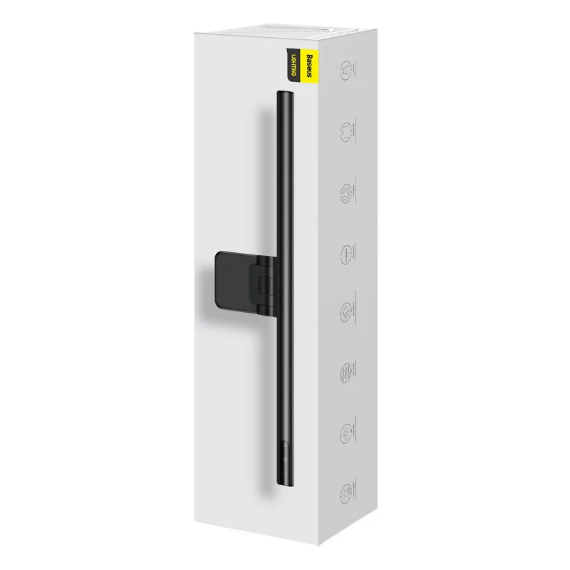Baseus i-wok2 Series USB Asymmetric Light Source Screen Hanging Light Youth (Black) (DGIW000101)