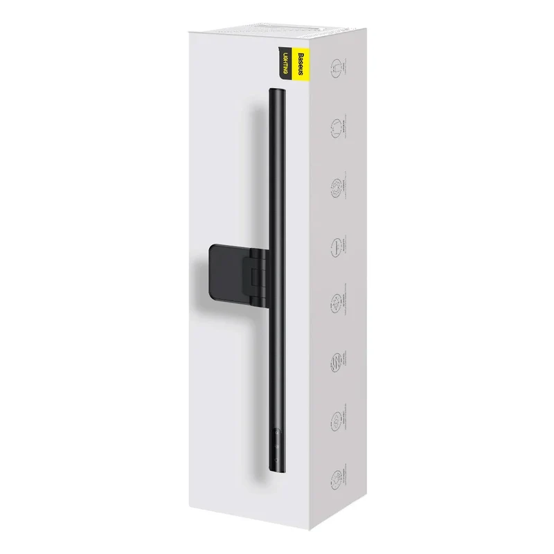 Baseus i-wok Series USB Asymmetric Light Source Screen Hanging Light Youth (Black) (DGIWK-B01)