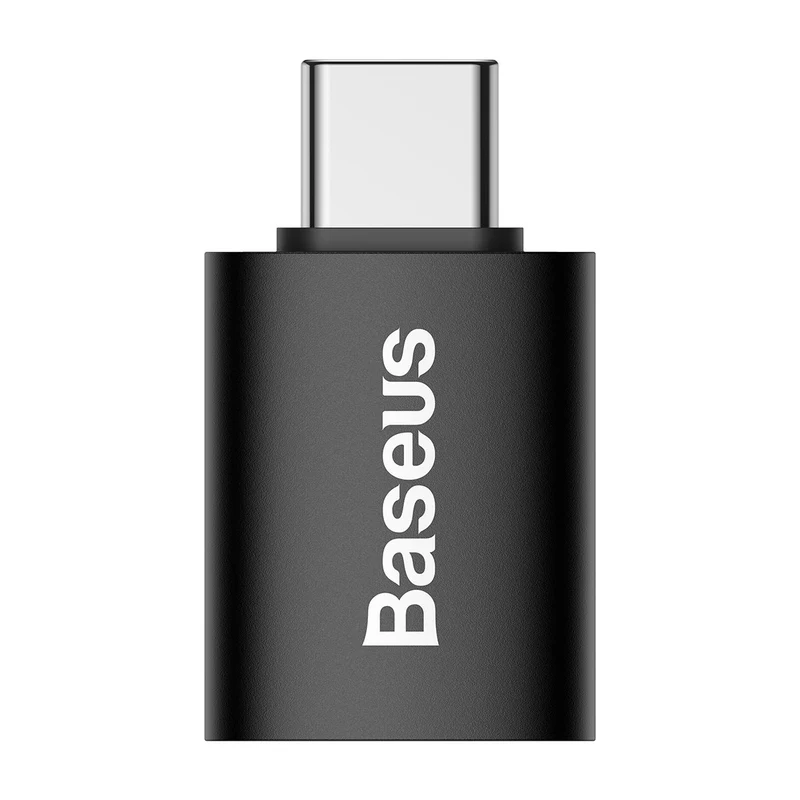 Baseus Ingenuity Series Mini OTG Adapter Type-C to USBA 3.1 (Black) (ZJJQ000001)