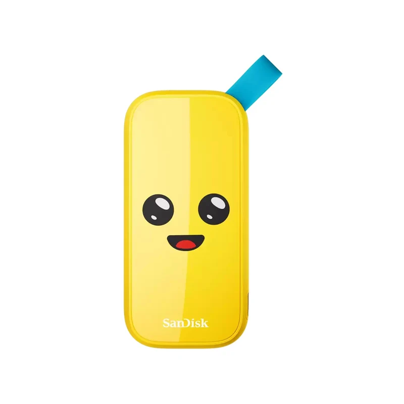 SanDisk Fortnite USB 3.2 Gen 2 Type-C Up to 800MB/s Read Portable SSD - Peely Edition (1TB, 2TB)