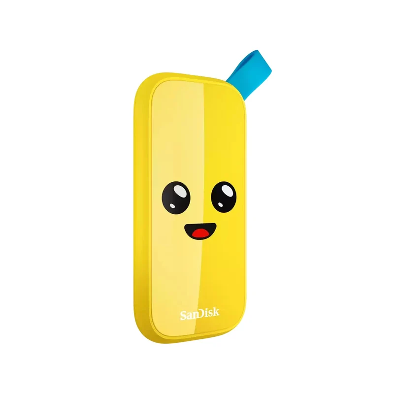SanDisk Fortnite USB 3.2 Gen 2 Type-C Up to 800MB/s Read Portable SSD - Peely Edition (1TB, 2TB)
