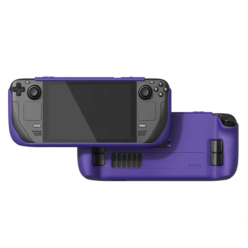Skull & Co. Grip Case For Steam Deck (Black, Cayote Gray, Galactic Purple), (SDGC-BK, SDGC-CYGR, SDGC-GP)