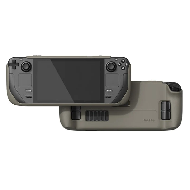 Skull & Co. Grip Case For Steam Deck (Black, Cayote Gray, Galactic Purple), (SDGC-BK, SDGC-CYGR, SDGC-GP)