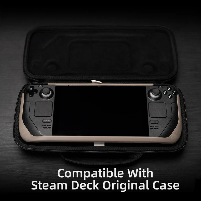 Skull & Co. Grip Case For Steam Deck (Black, Cayote Gray, Galactic Purple), (SDGC-BK, SDGC-CYGR, SDGC-GP)