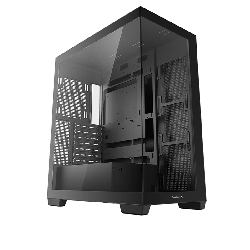 Deepcool CG580 Panoramic Single Chamber ATX PC Case (Black, White) (R-CG580-BKNDA0-G-1, R-CG580-WHNDA0-G-1)