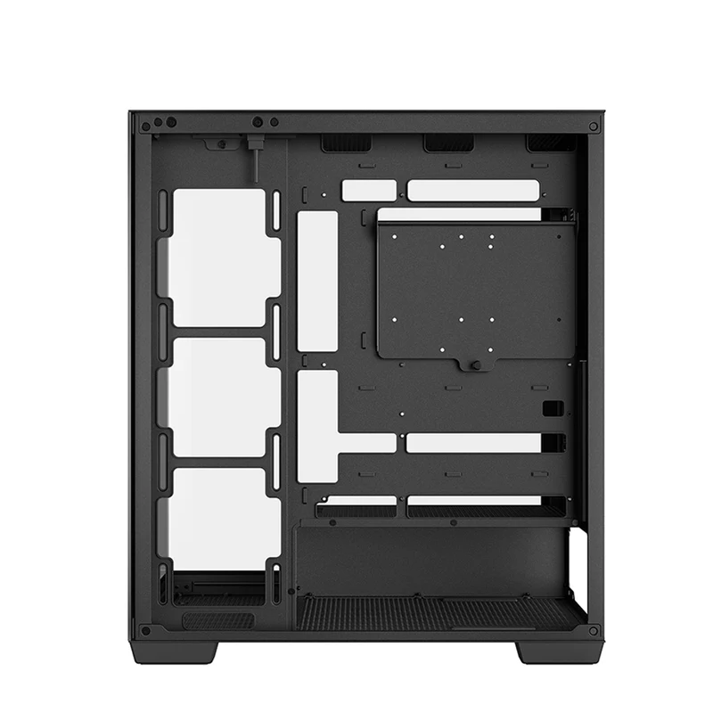 Deepcool CG580 Panoramic Single Chamber ATX PC Case (Black, White) (R-CG580-BKNDA0-G-1, R-CG580-WHNDA0-G-1)