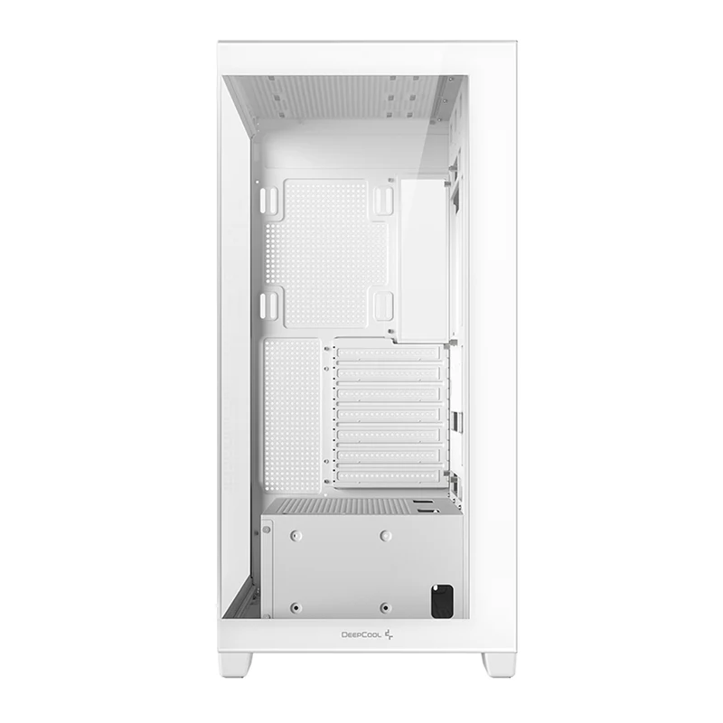 Deepcool CG580 Panoramic Single Chamber ATX PC Case (Black, White) (R-CG580-BKNDA0-G-1, R-CG580-WHNDA0-G-1)