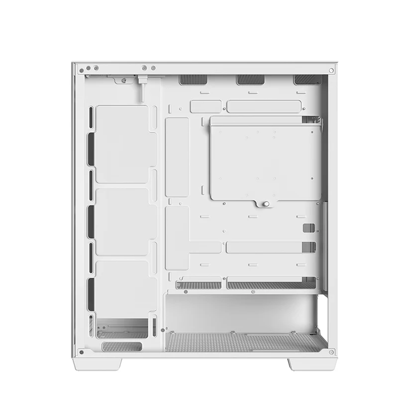 Deepcool CG580 Panoramic Single Chamber ATX PC Case (Black, White) (R-CG580-BKNDA0-G-1, R-CG580-WHNDA0-G-1)