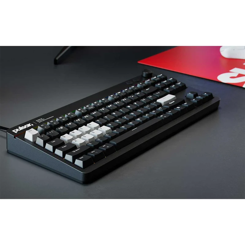Pulsar XBOARD QS Mechanical Gaming Keyboard with Quick Switching Technology, Win/ Mac Switch Key (Black) (PWKXBQSO1)