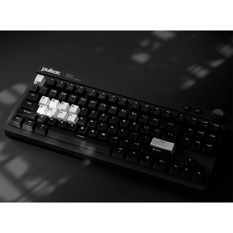 Pulsar XBOARD QS Mechanical Gaming Keyboard with Quick Switching Technology, Win/ Mac Switch Key (Black) (PWKXBQSO1)