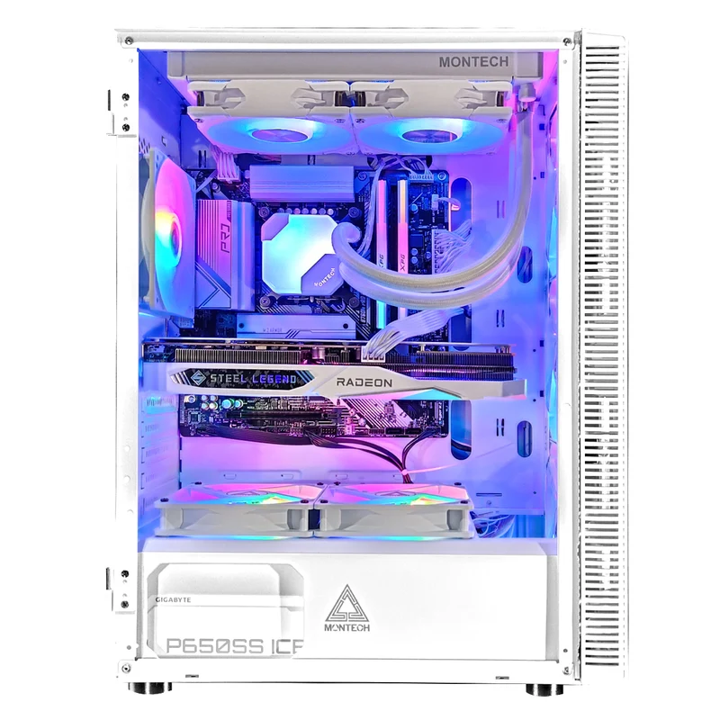 Sigma X3 White Desktop Gaming PC | Intel I5 14500 | 16GB RAM | 1TB SSD | RX 7600 | Windows 11 Pro