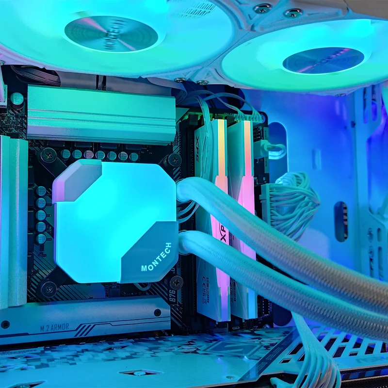 Sigma X3 White Desktop Gaming PC | Intel I5 14500 | 16GB RAM | 1TB SSD | RX 7600 | Windows 11 Pro