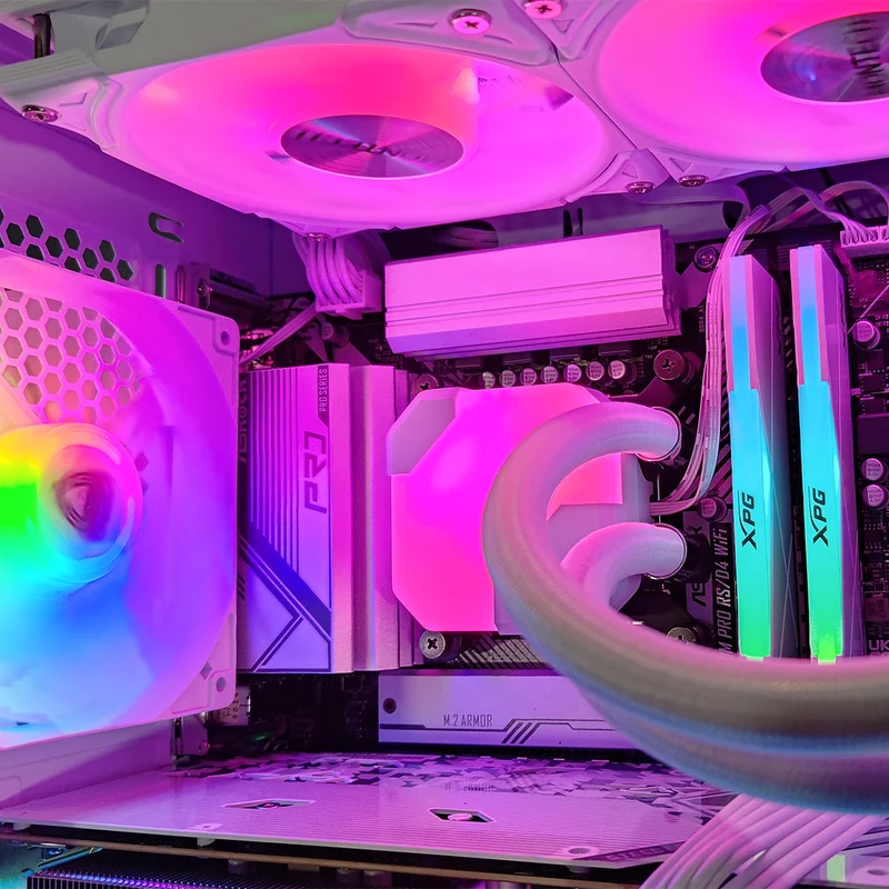 Sigma X3 White Desktop Gaming PC | Intel I5 14500 | 16GB RAM | 1TB SSD | RX 7600 | Windows 11 Pro