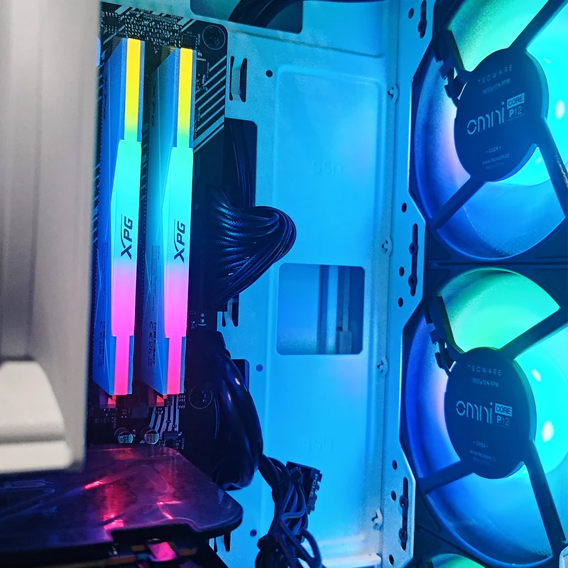 Alpha Omni Link White Desktop Gaming PC | AMD Ryzen 5 5500 | 16GB RAM | 500GB SSD | RX 6600 | Windows 11 Pro