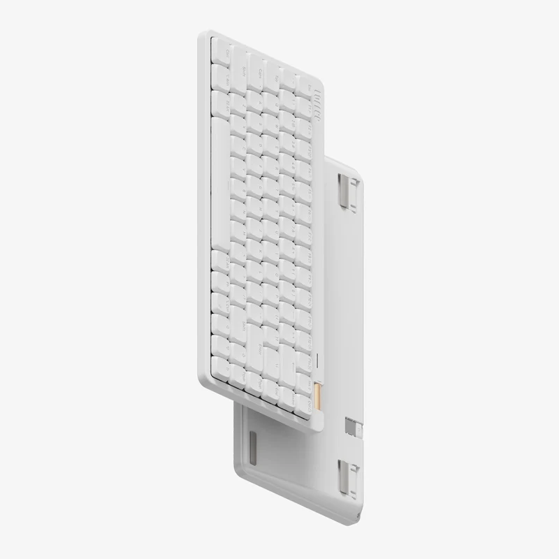 Lofree Flow Lite 84 Keys Triple Mode Low Profile Mechanical Keyboard (White)