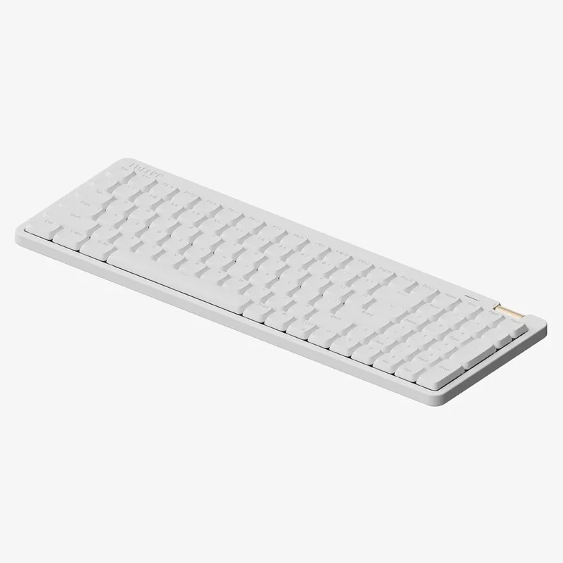 Lofree Flow Lite 100 Keys Triple Mode Low Profile Mechanical Keyboard (White)