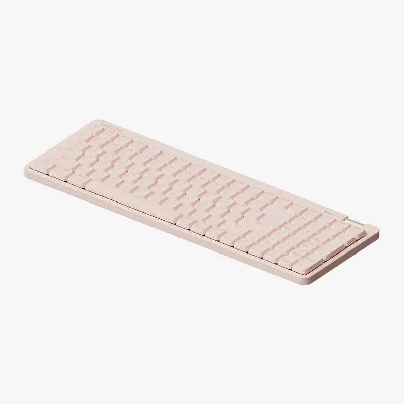 Lofree Flow Lite 100 Keys Triple Mode Low Profile Mechanical Keyboard (Pink)