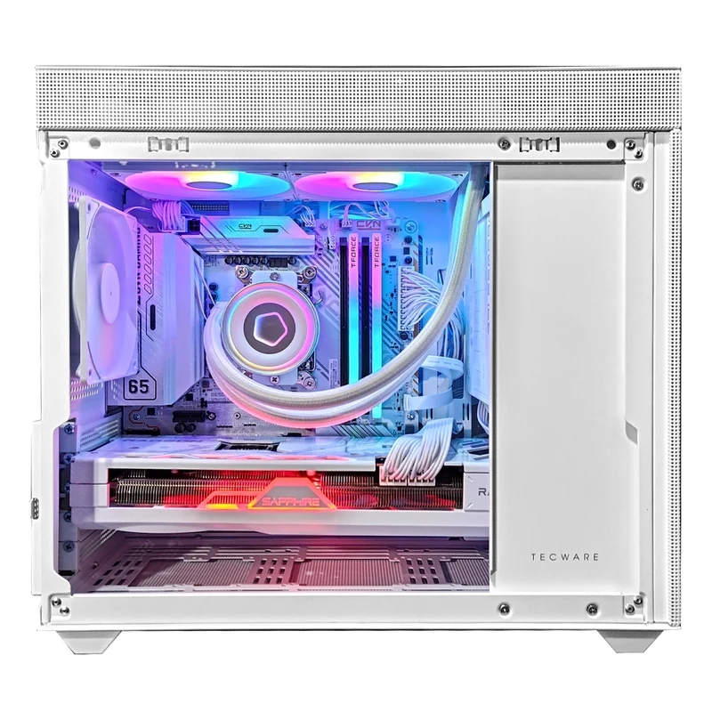 Aurora Fusion 2 White Desktop Gaming PC | AMD Ryzen 5 7600 | 32GB RAM | 1TB SSD | RX 7800 XT | Windows 11 Pro
