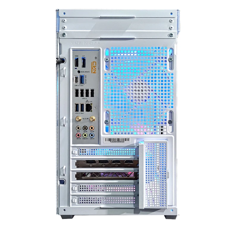 Aurora Fusion 2 White Desktop Gaming PC | AMD Ryzen 5 7600 | 32GB RAM | 1TB SSD | RX 7800 XT | Windows 11 Pro