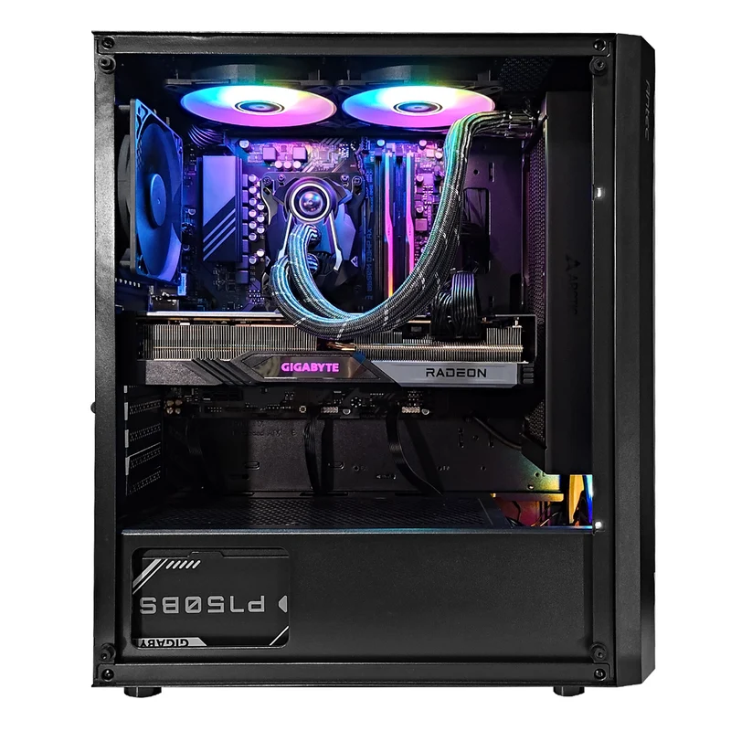 Aurora NX291 Black Desktop Gaming PC | AMD Ryzen 5 7600 | 32GB RAM | 1TB SSD | RX 7700 XT | Windows 11 Pro