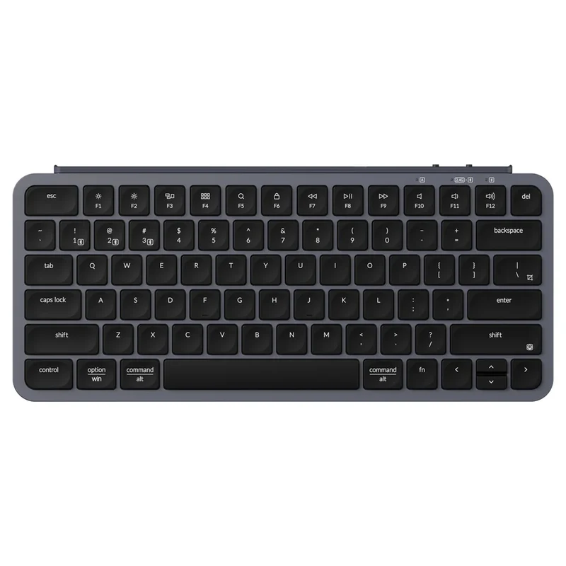 Keychron B1 Pro 75% Ultra-Slim Wireless Keyboard (Space Gray) (B1P-K1)