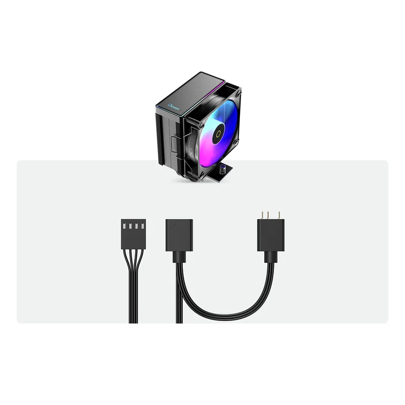 Ocypus Gamma A40 ARGB CPU Cooler (Black, White)