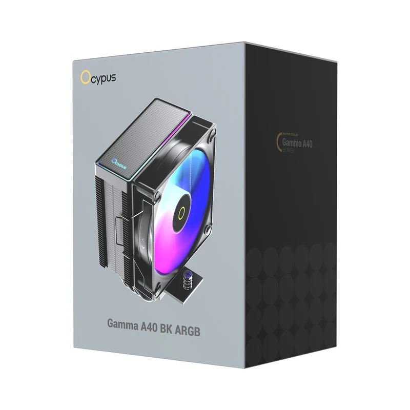 Ocypus Gamma A40 ARGB CPU Cooler (Black, White)