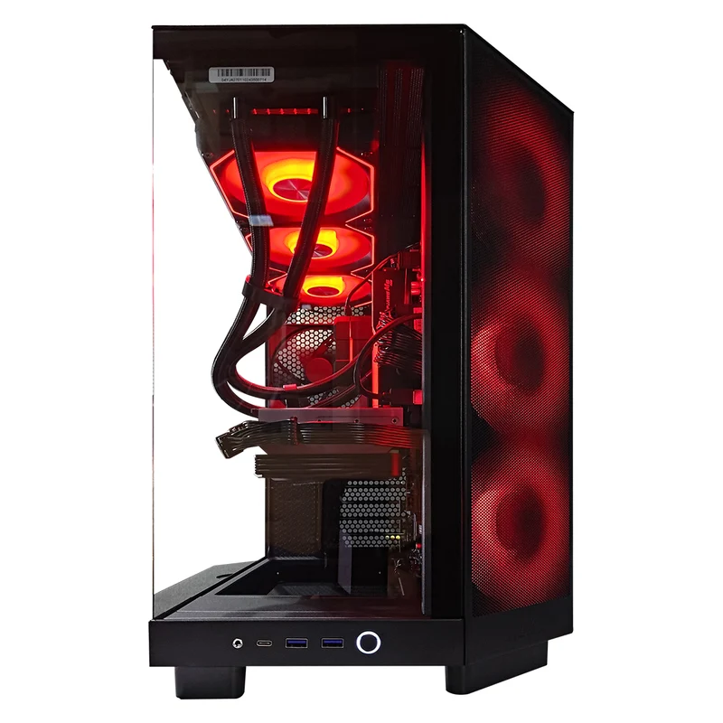 Optima H6 Flow Black Desktop Gaming PC | AMD Ryzen 9 7900 | 32GB RAM | 1TB SSD | RTX 4070 OC | Windows 11 Pro