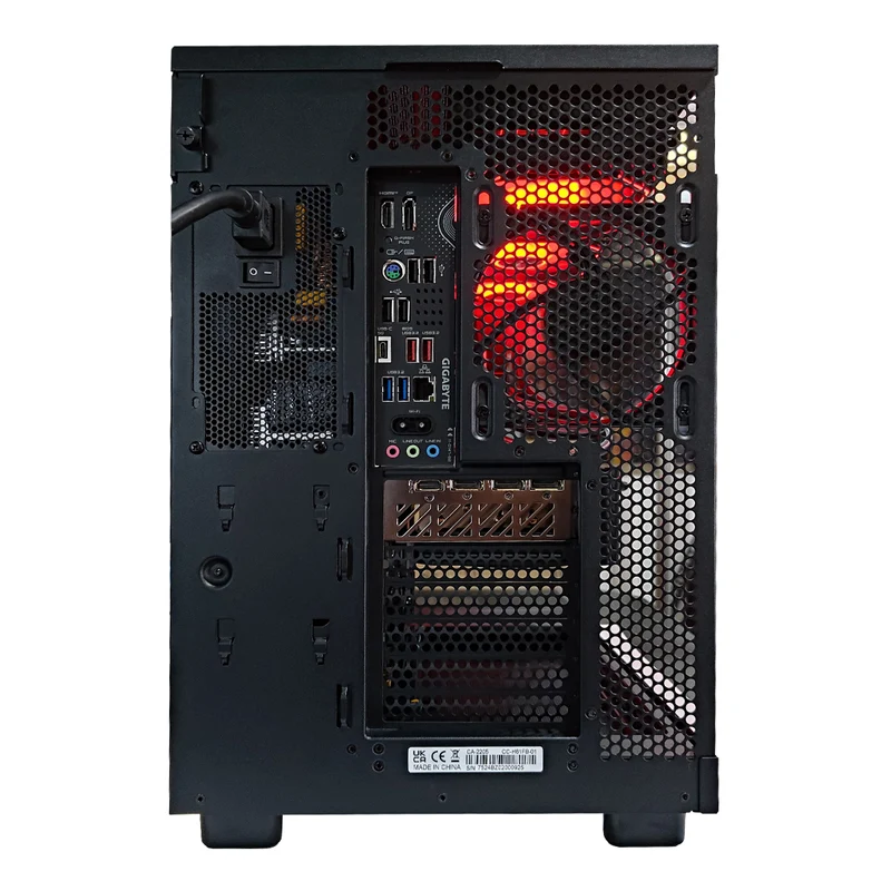Optima H6 Flow Black Desktop Gaming PC | AMD Ryzen 9 7900 | 32GB RAM | 1TB SSD | RTX 4070 OC | Windows 11 Pro