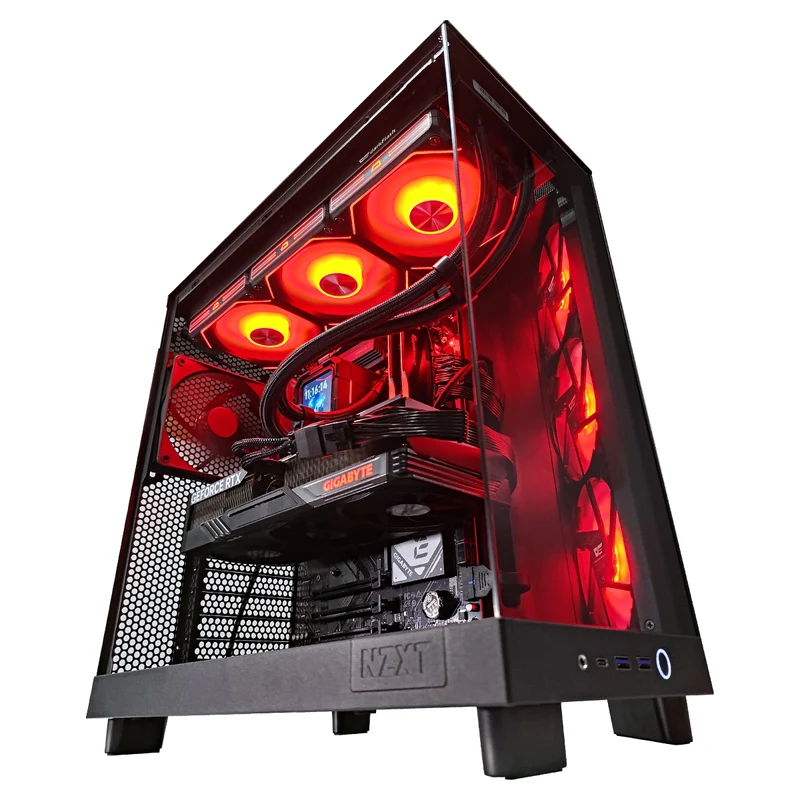 Optima H6 Flow Black Desktop Gaming PC | AMD Ryzen 9 7900 | 32GB RAM | 1TB SSD | RTX 4070 OC | Windows 11 Pro