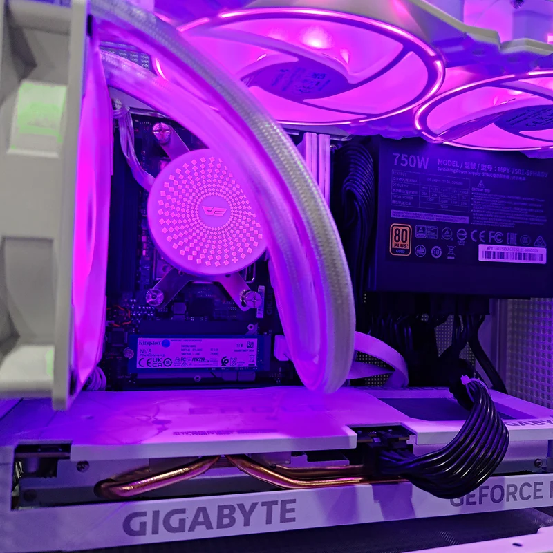 Aurora CH160 White Desktop Gaming PC | AMD Ryzen 5 7600 | 32GB RAM | 1TB SSD | RTX 4060 OC | Windows 11 Pro