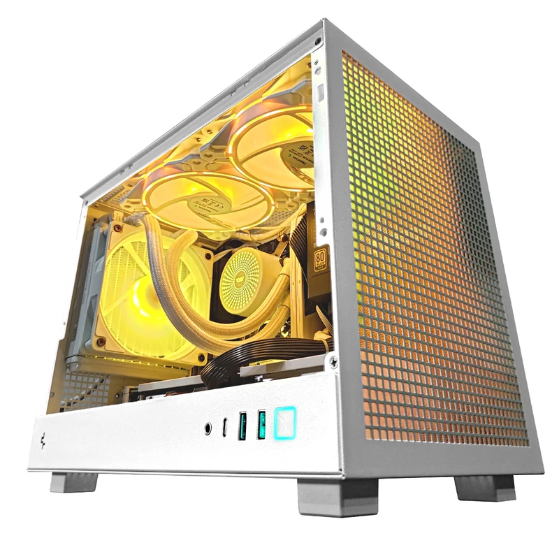 Aurora CH160 White Desktop Gaming PC | AMD Ryzen 5 7600 | 32GB RAM | 1TB SSD | RTX 4060 OC | Windows 11 Pro