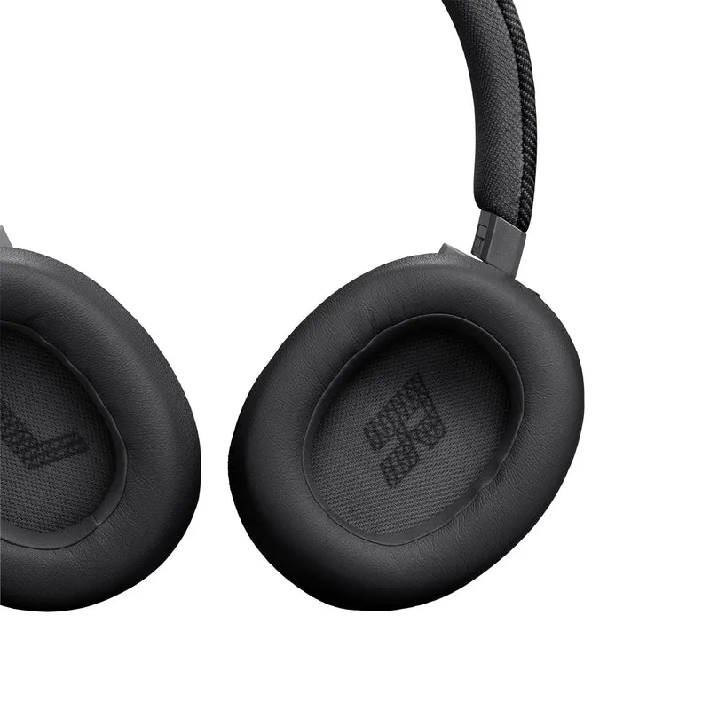 JBL Live 770NC Wireless Over-Ear Headphones with True Adaptive Noise Cancelling (Black)