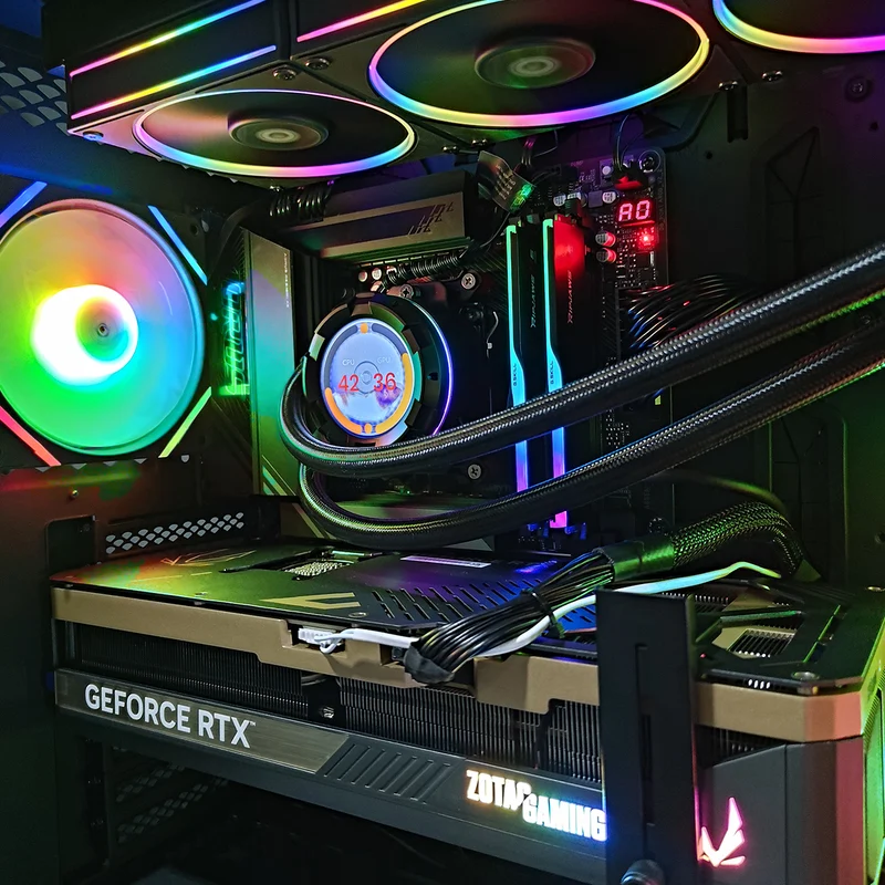 Ultra DF100 Black Desktop Gaming PC | AMD Ryzen 7 9800X3D | 64GB RAM | 4TB SSD | RTX 5080 | Windows 11 Pro