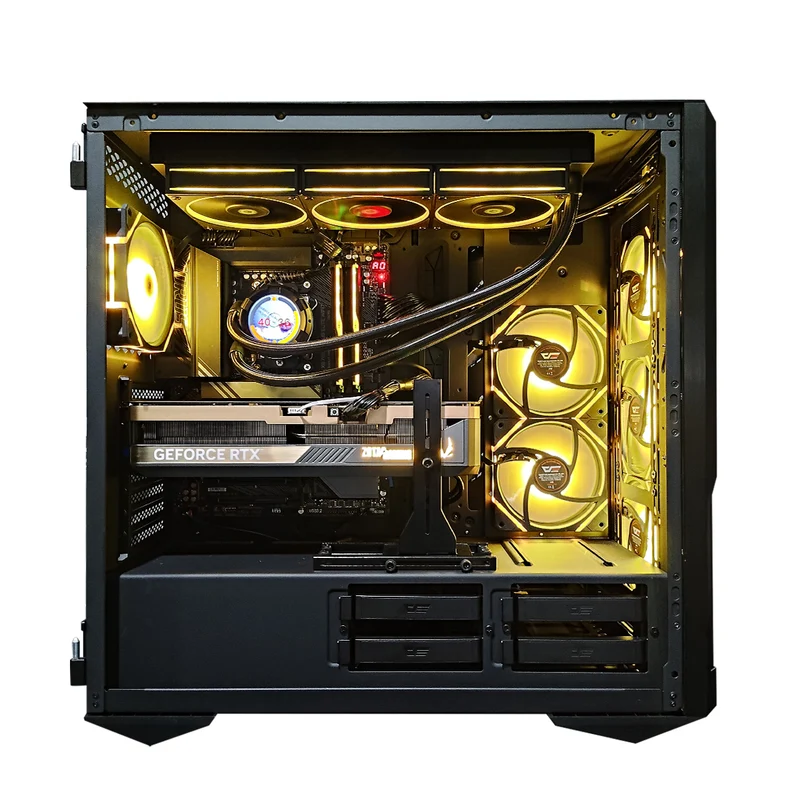Ultra DF100 Black Desktop Gaming PC | AMD Ryzen 7 9800X3D | 64GB RAM | 4TB SSD | RTX 5080 | Windows 11 Pro