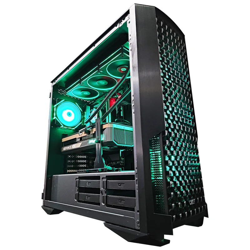 Ultra DF100 Black Desktop Gaming PC | AMD Ryzen 7 9800X3D | 64GB RAM | 4TB SSD | RTX 5080 | Windows 11 Pro