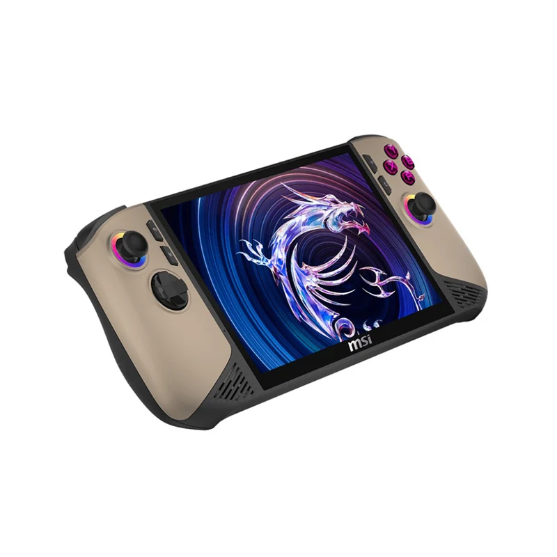 MSI Gaming Claw 8 AI+ A2VM-019PH Handheld Gaming Console (Sandstorm) | 8" FHD+ (1920x1200) 120Hz Touch | Intel Core Ultra 7 258V | 32GB RAM | 1TB SSD | Intel Arc | Windows 11 Home