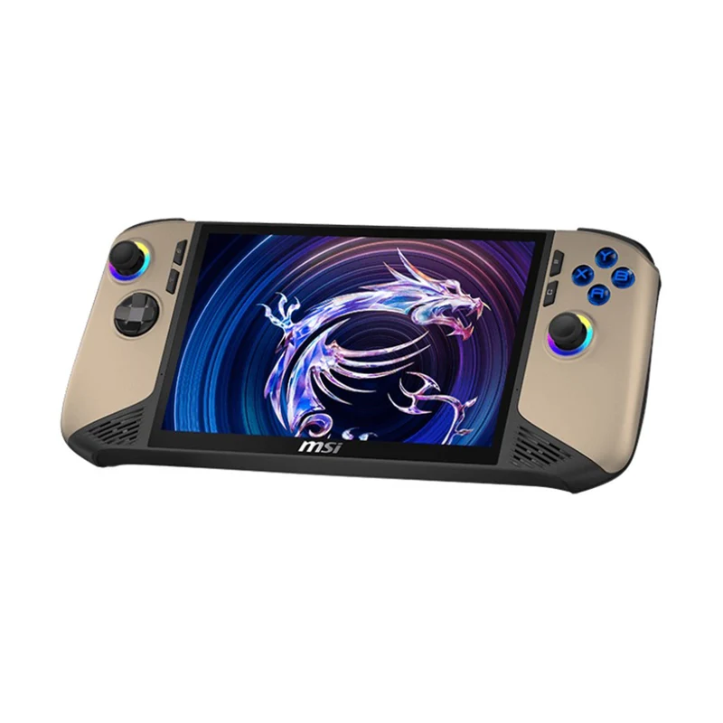MSI Gaming Claw 8 AI+ A2VM-019PH Handheld Gaming Console (Sandstorm) | 8" FHD+ (1920x1200) 120Hz Touch | Intel Core Ultra 7 258V | 32GB RAM | 1TB SSD | Intel Arc | Windows 11 Home