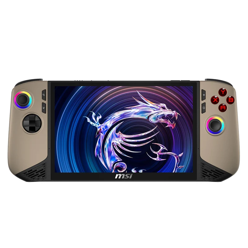 MSI Gaming Claw 8 AI+ A2VM-019PH Handheld Gaming Console (Sandstorm) | 8" FHD+ (1920x1200) 120Hz Touch | Intel Core Ultra 7 258V | 32GB RAM | 1TB SSD | Intel Arc | Windows 11 Home