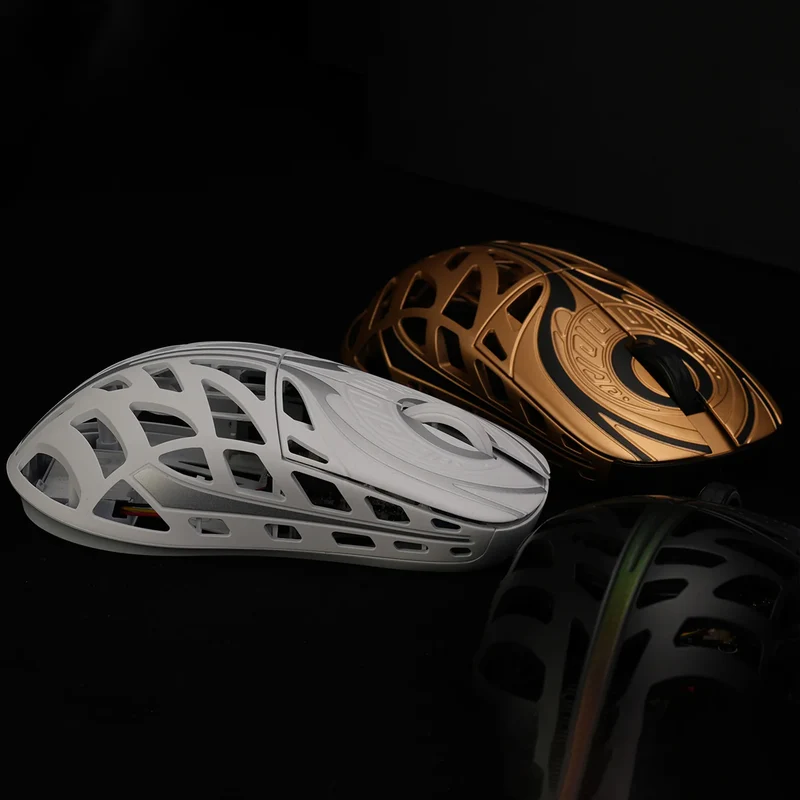WLMouse Strider Magnesium Gaming Mouse (Black, Purple, White, Gold)