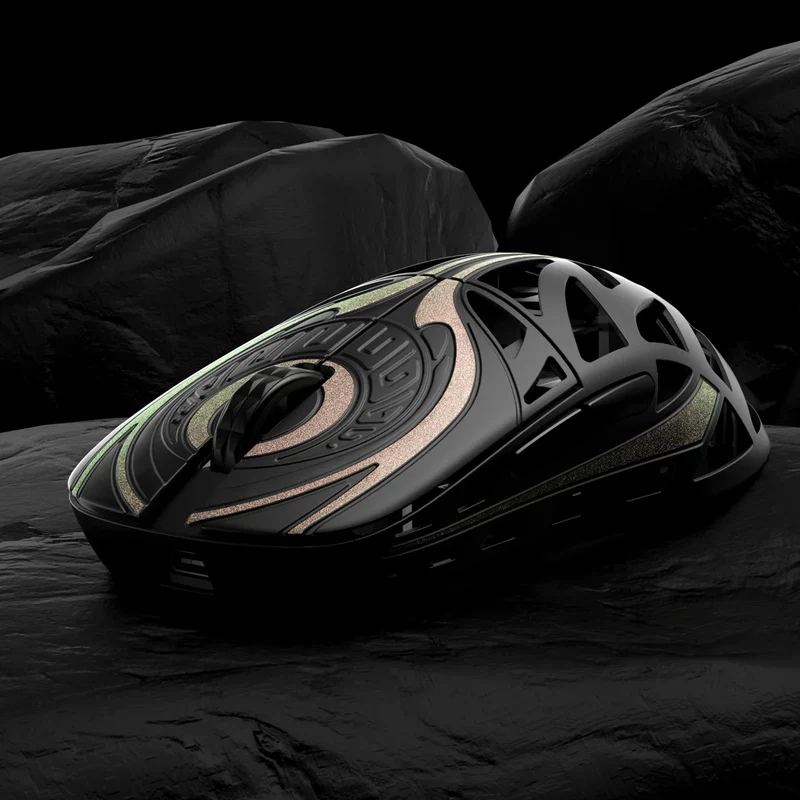 WLMouse Strider Magnesium Gaming Mouse (Black, Purple, White, Gold)