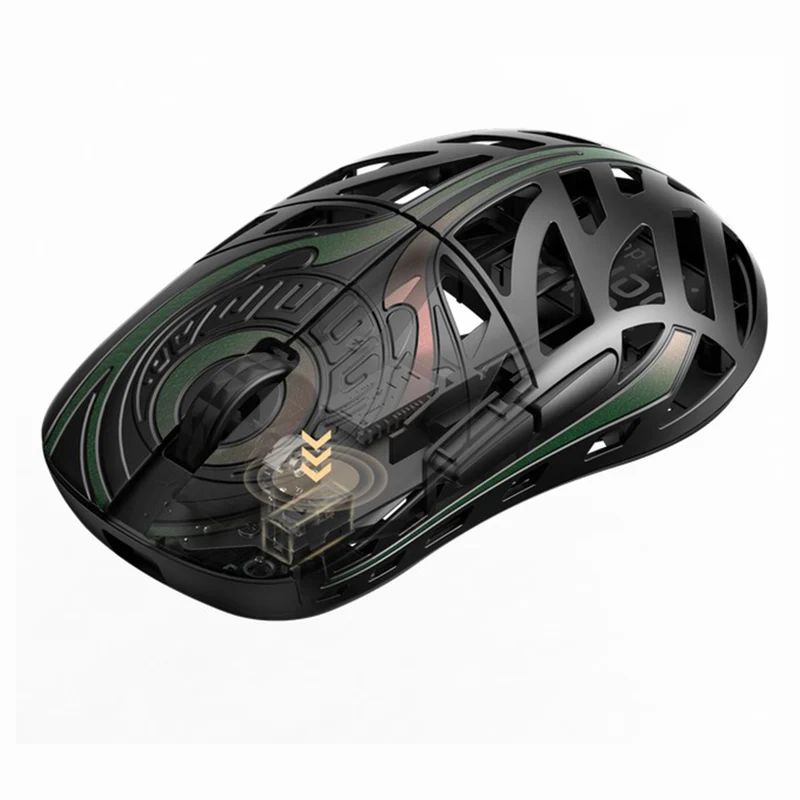 WLMouse Strider Magnesium Gaming Mouse (Black, Purple, White, Gold)