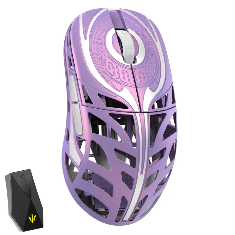 WLMouse Strider Magnesium Gaming Mouse (Black, Purple, White, Gold)