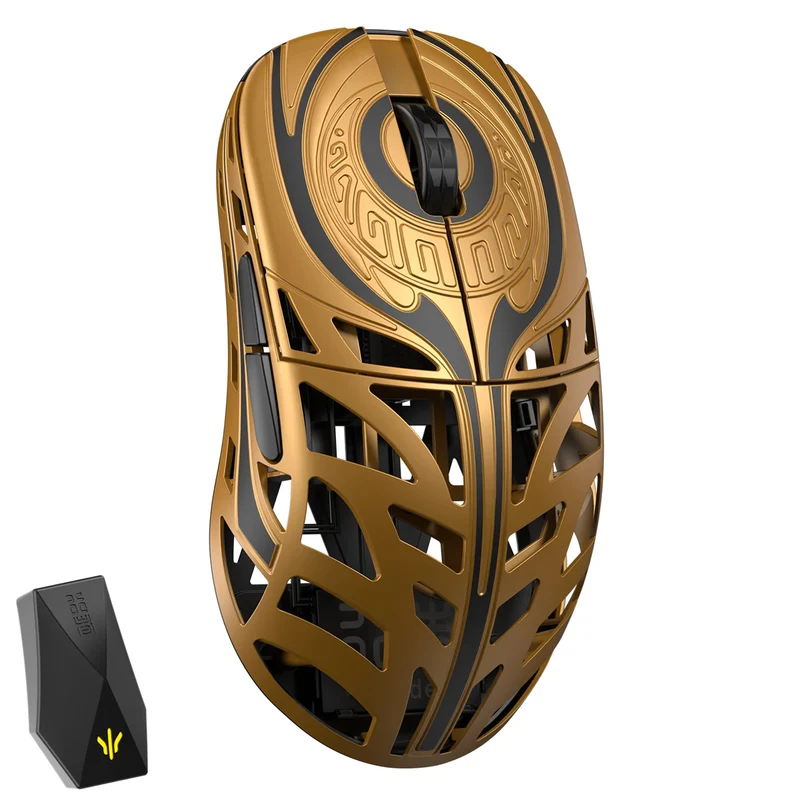 WLMouse Strider Magnesium Gaming Mouse (Black, Purple, White, Gold)